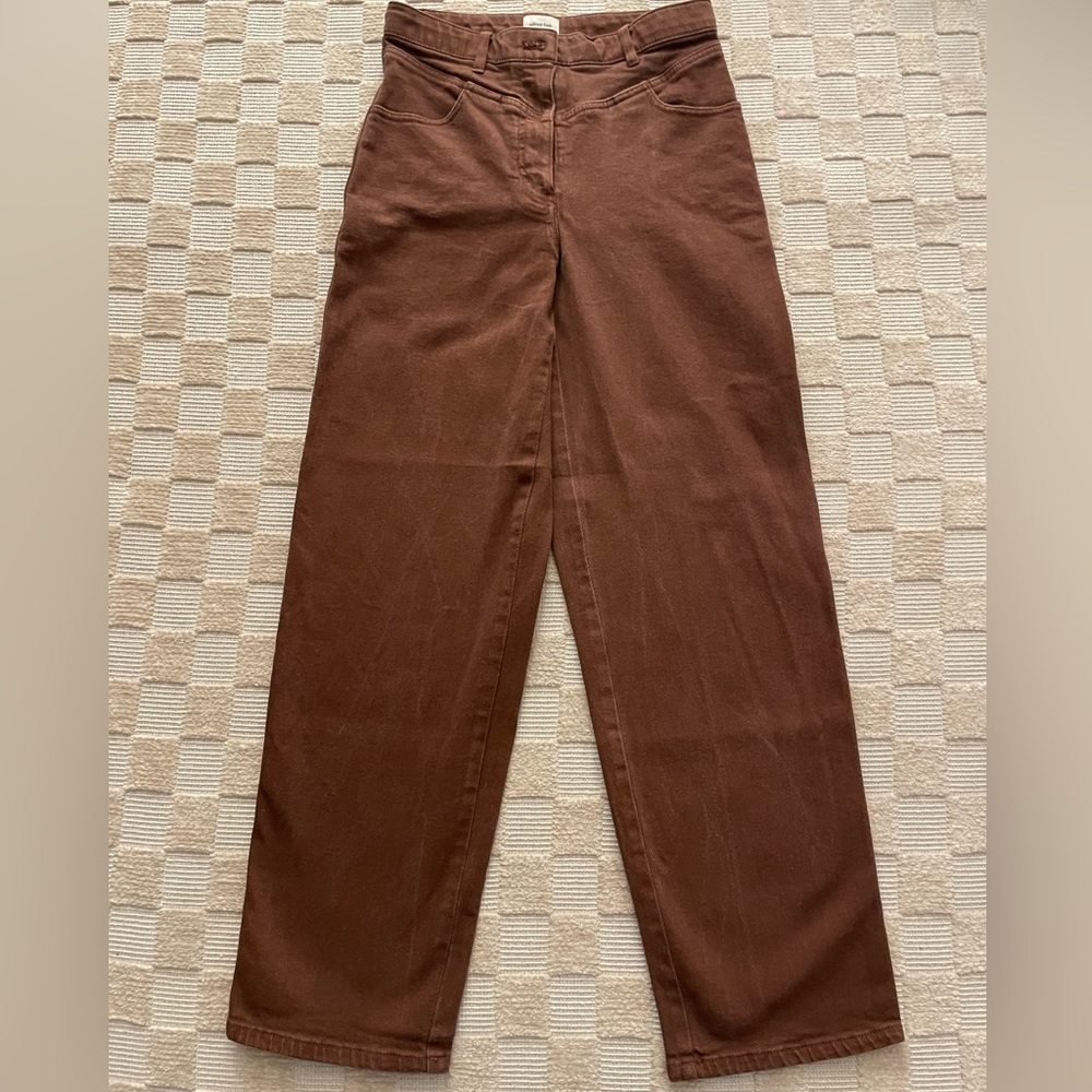 Wilfred Free Brown Jeans Size 4 New w/out Tags